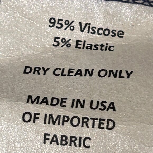 Sara Campbell Blue Striped Long Sleeve Midi Dress Size Medium - Picture 5 of 8